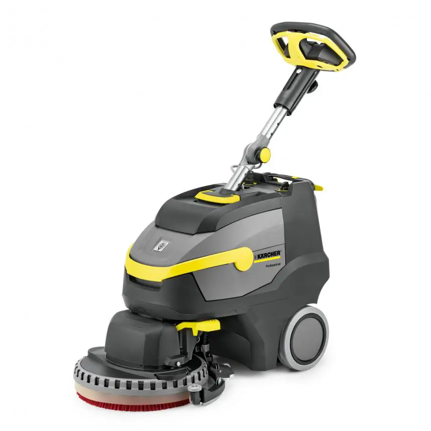 Walk-behind floor washing machine, battery, <50cm